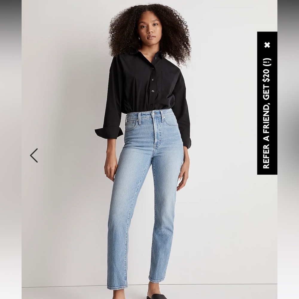 Madewell straight perfect vintage Jean